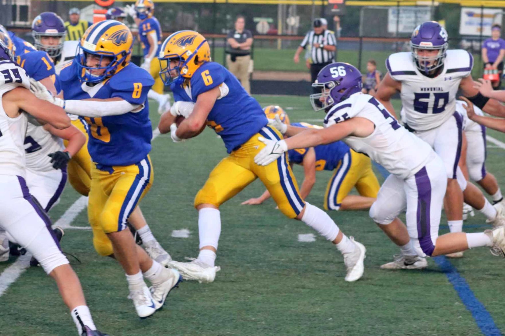 Rice Lake football vs. Eau Claire Memorial 9-10-21